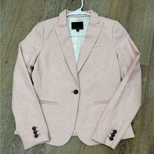 Banana Republic Blazer with Shoulder Pads, Blush Pink Size 2